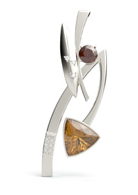 Madeira Citrine Pendant