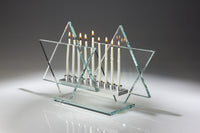 Crystal Clear Menorah Bet