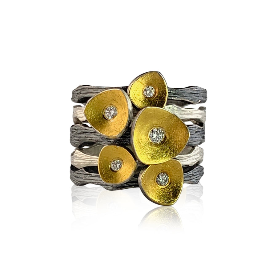 Cloud Forest Stacking Rings
