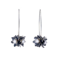 Rosy Blossom Cluster Earrings