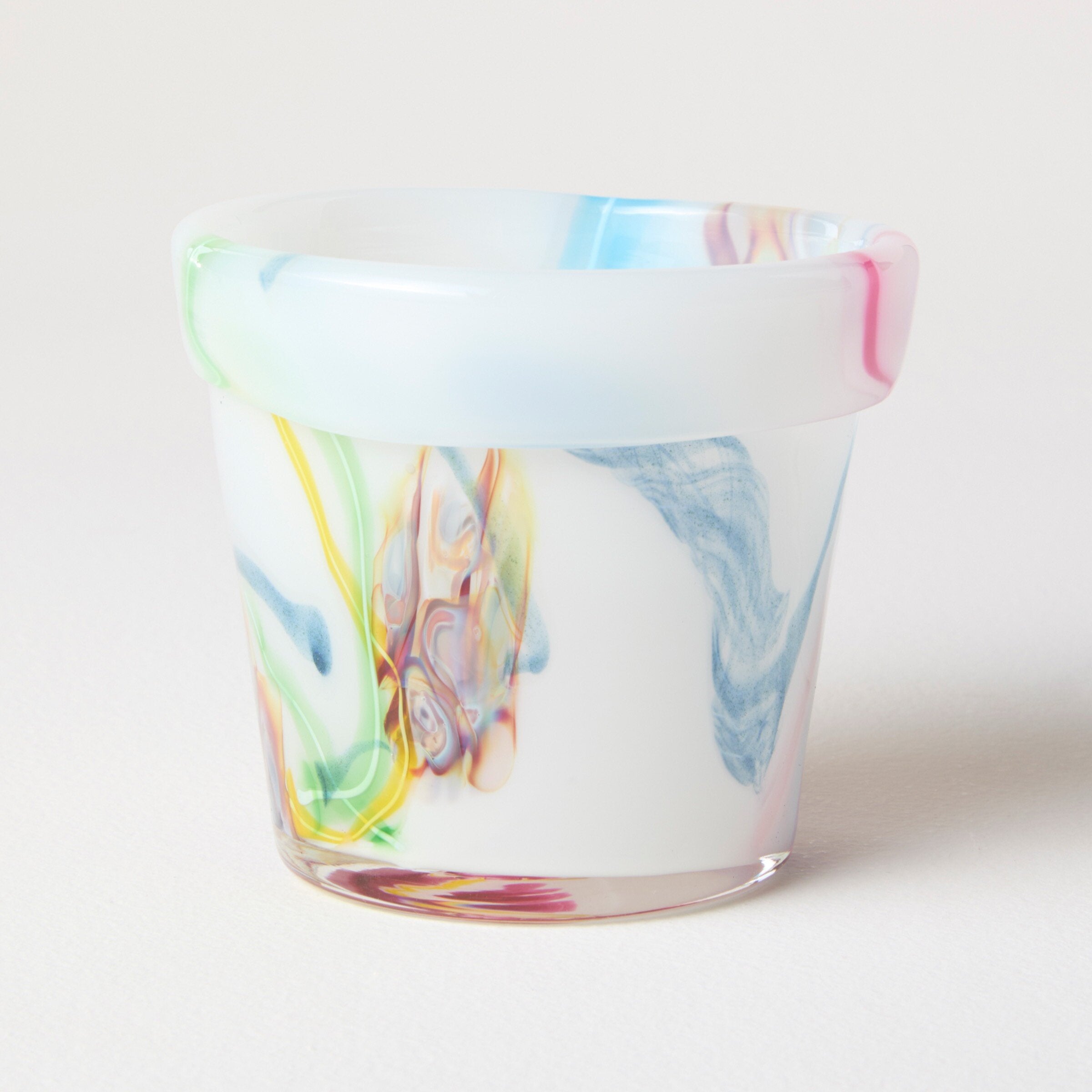Glass Party Planter Pots