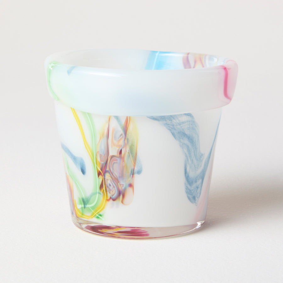 Glass Party Planter Pots
