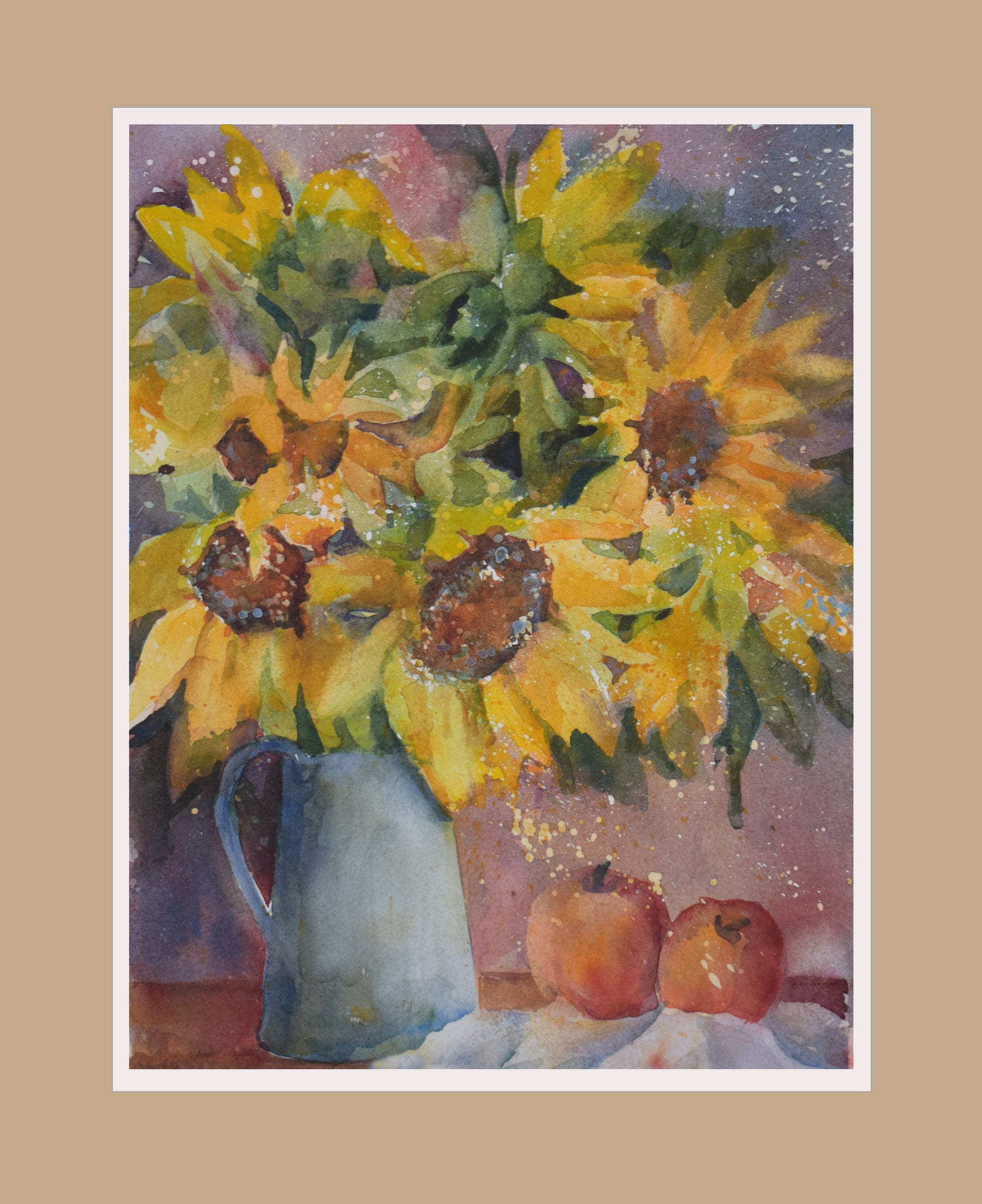 Sunshine and a Blue Vase