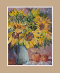 Sunshine and a Blue Vase