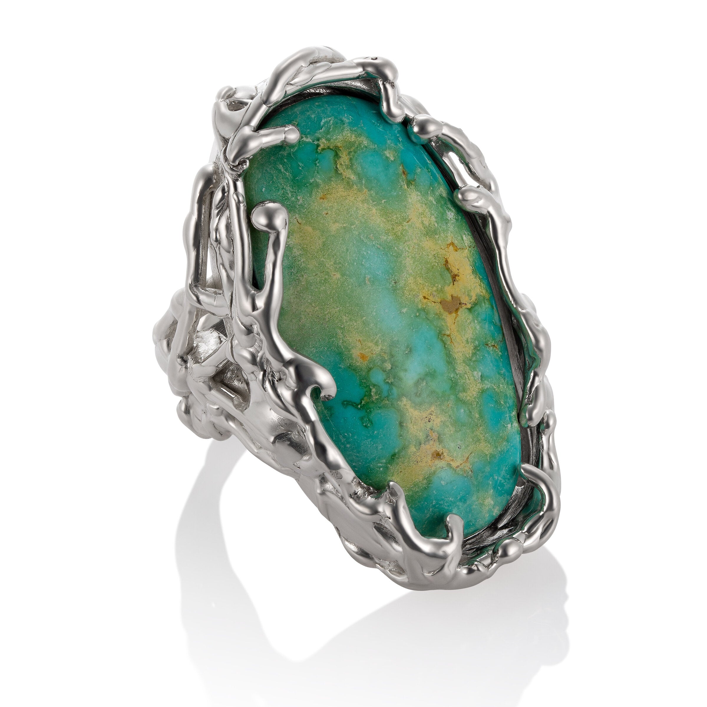 Royston Turquoise Ring | Photo by Berlian Arts