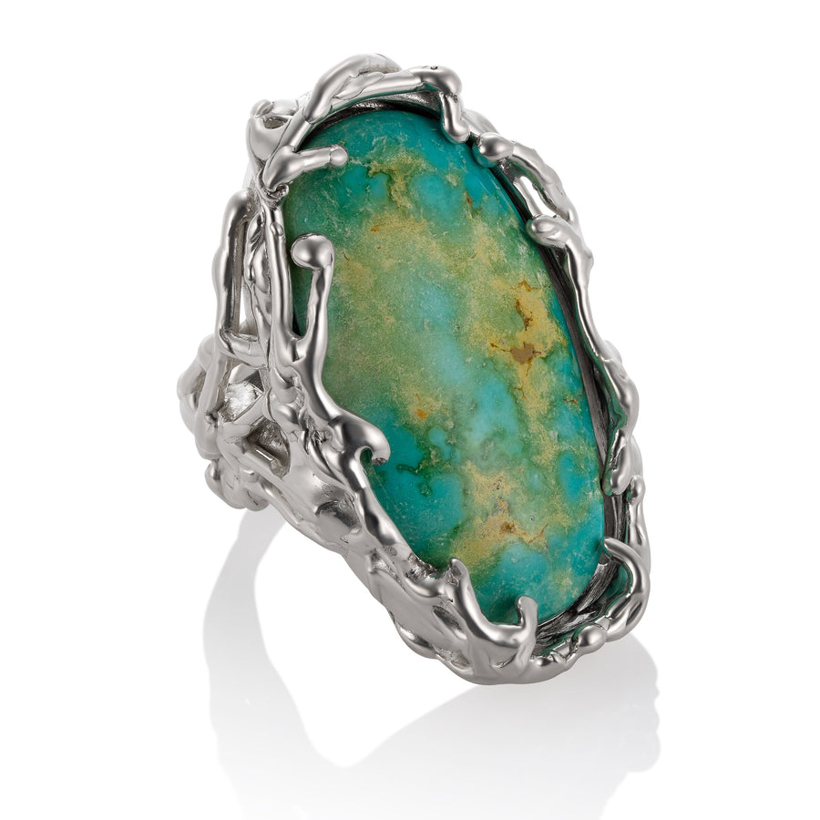 Royston Turquoise Ring | Photo by Berlian Arts