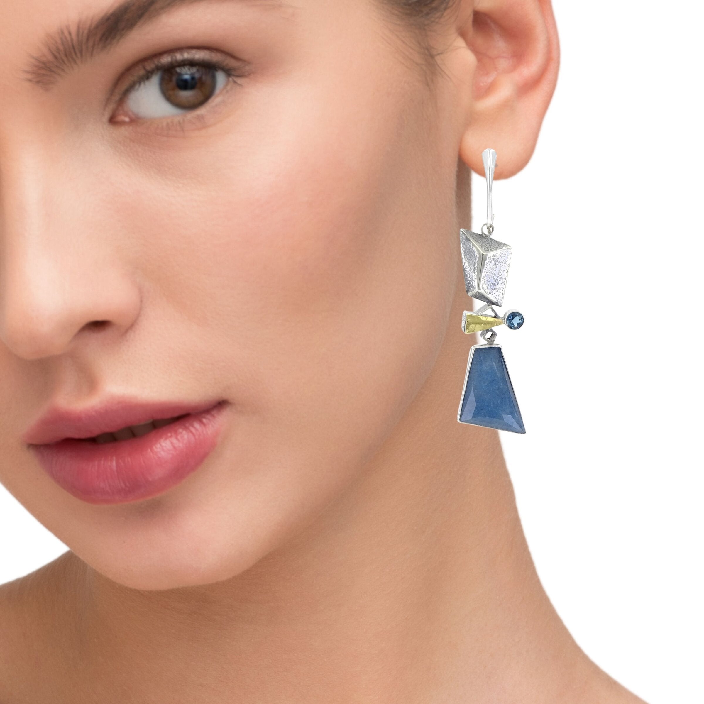 Lazulite Earrings