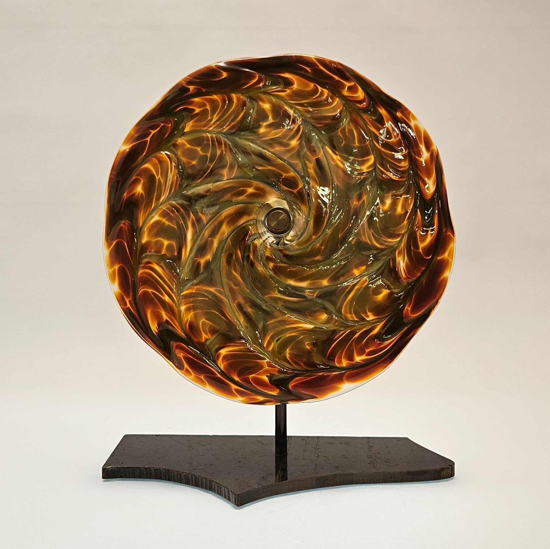 Amber Swirl Rondel