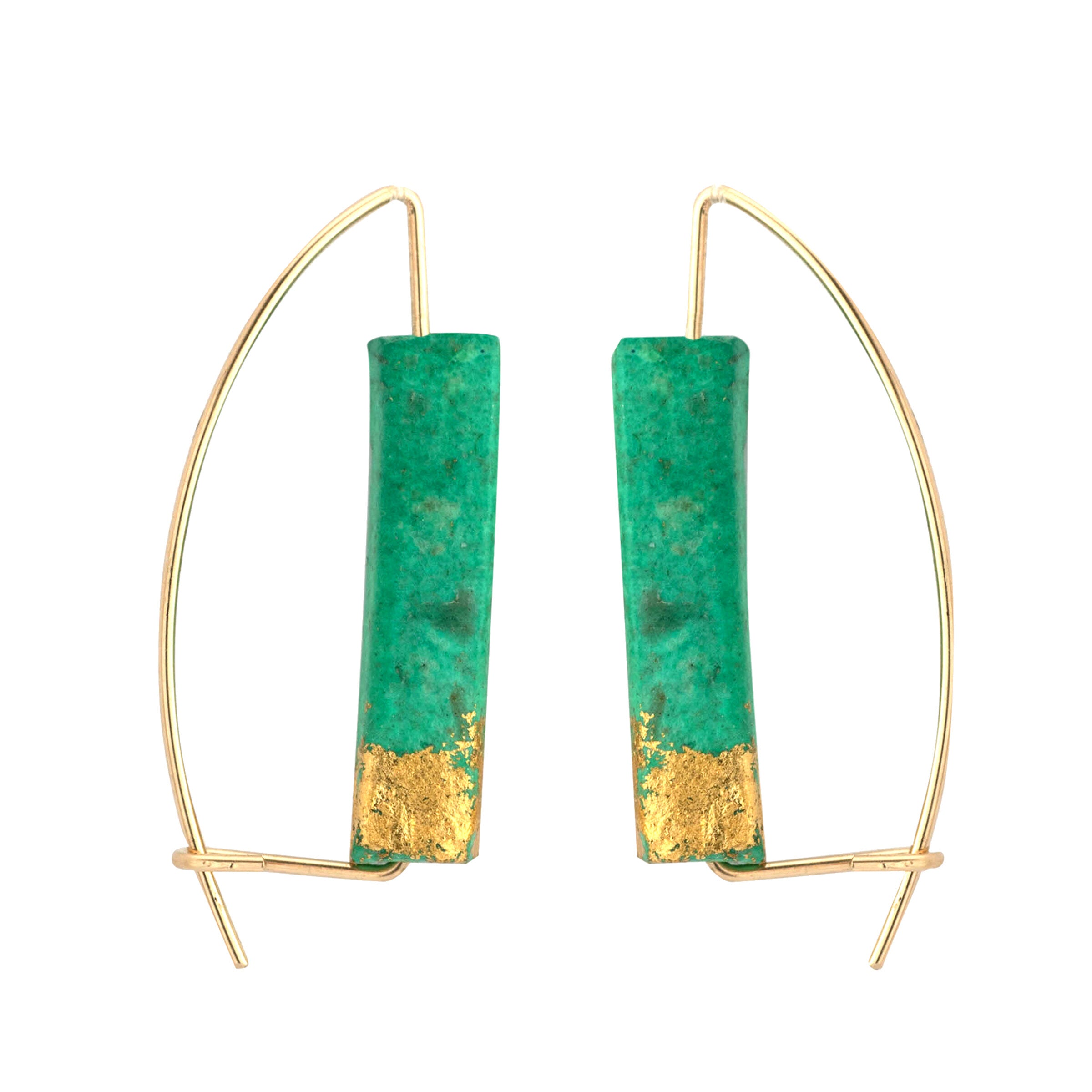 Moroccan Pottery Earrings