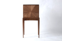 Walnut Chest of Drawers on Stand
