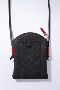 Dark Gray/Red