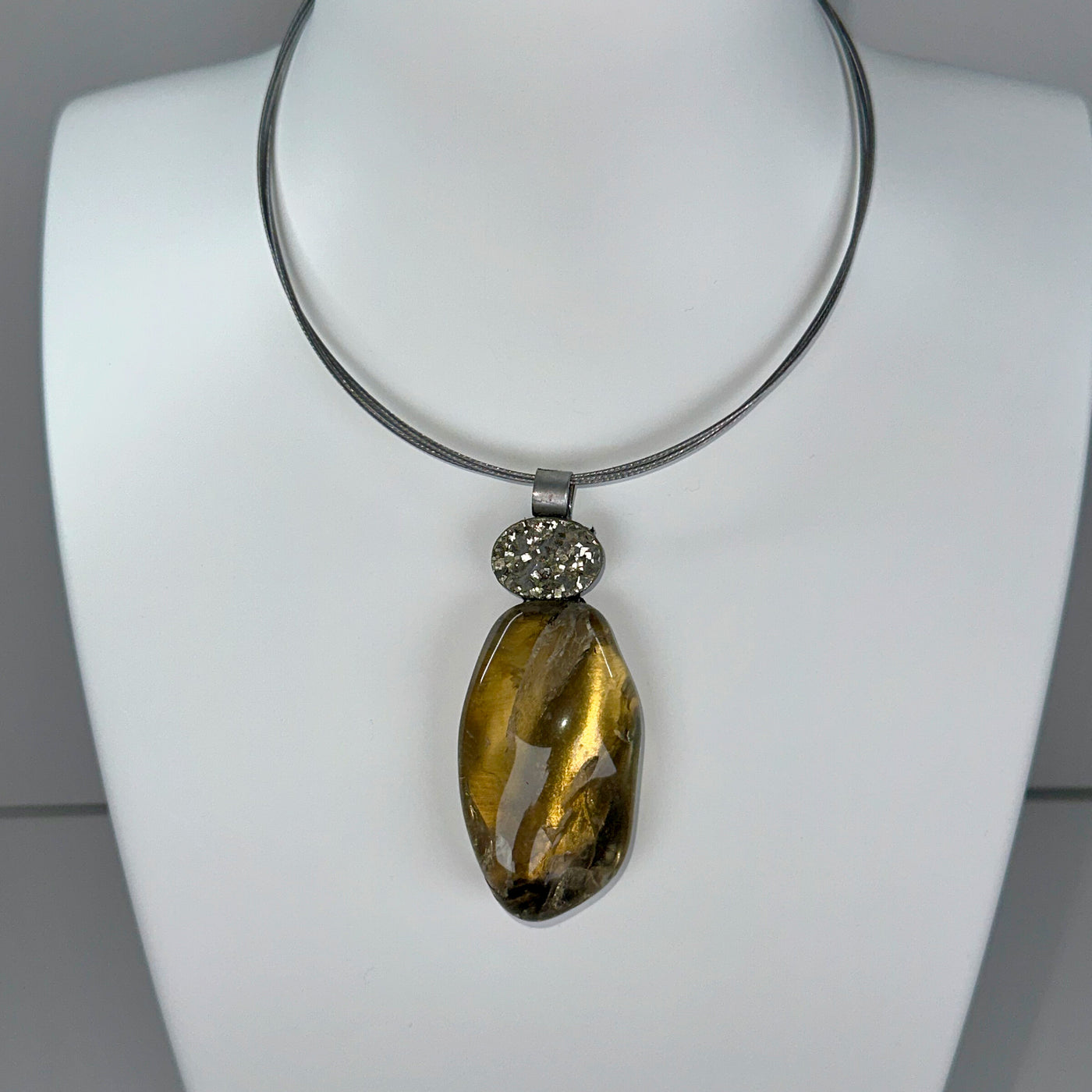 Gold Aura Pendant