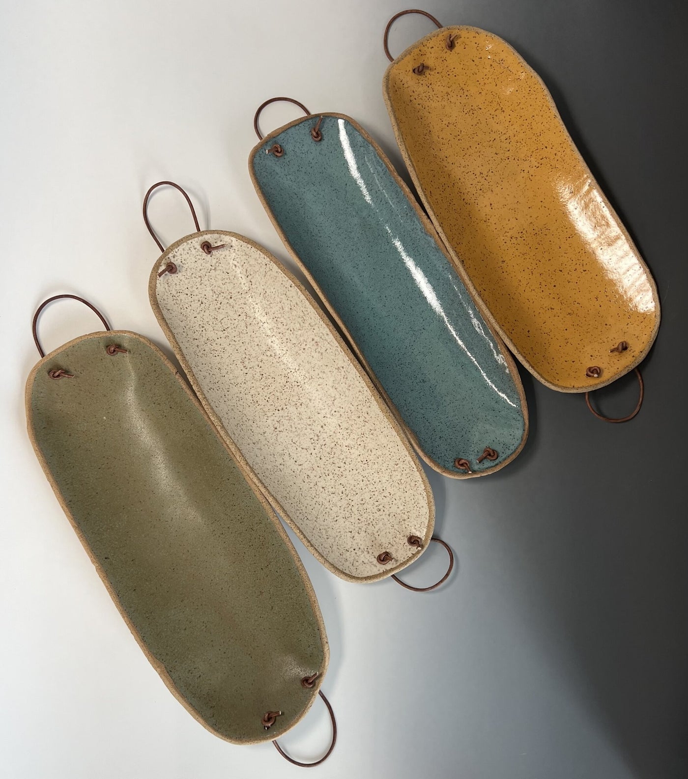 Agate, Cream, Jade, Mustard