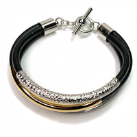 Black/Gold/Platinum