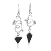 Nightfall Swirl Earrings