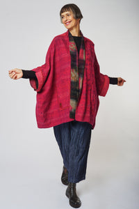 Double Collar Poncho #7