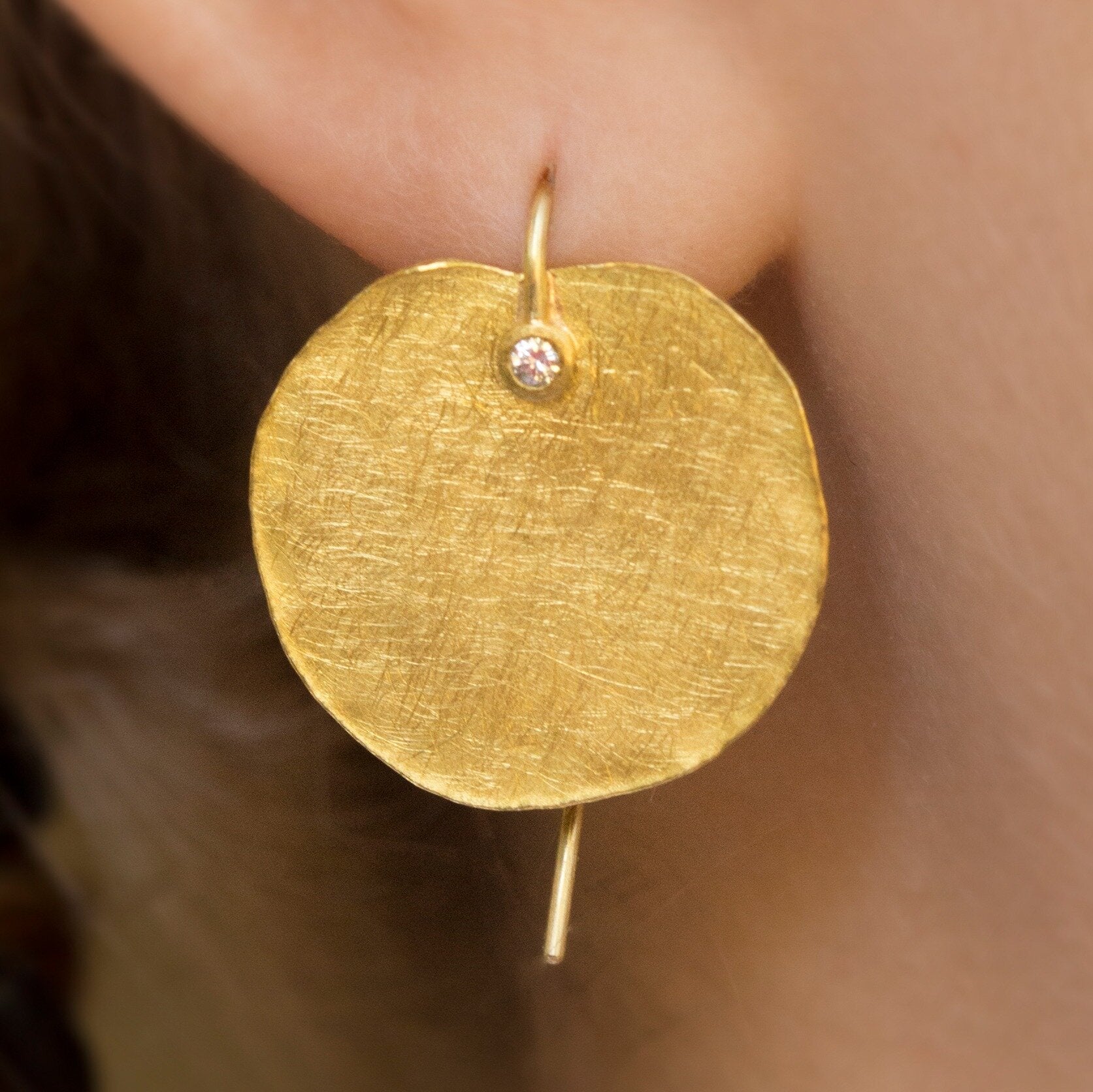 Round Petal Earrings
