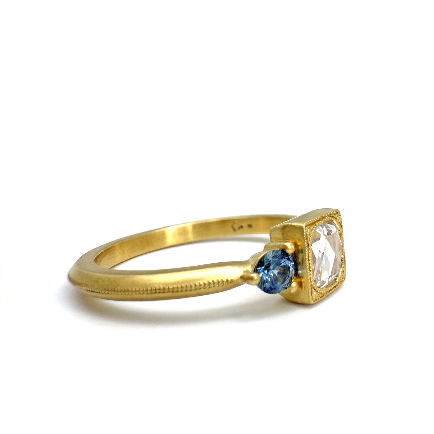 Kingsley Cushion-Shaped Diamond Ring