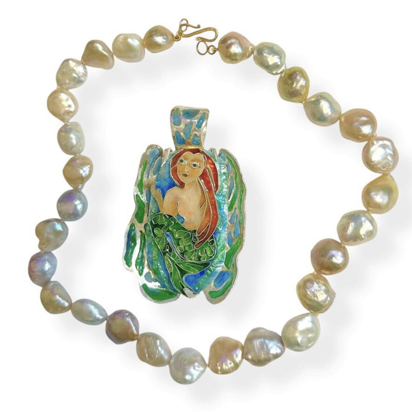 Mermaid Baroque Pearl Necklace