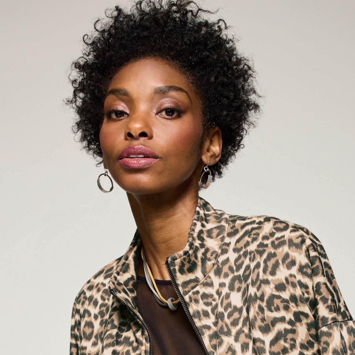 Half-Textured Hanging Hoop Earrings