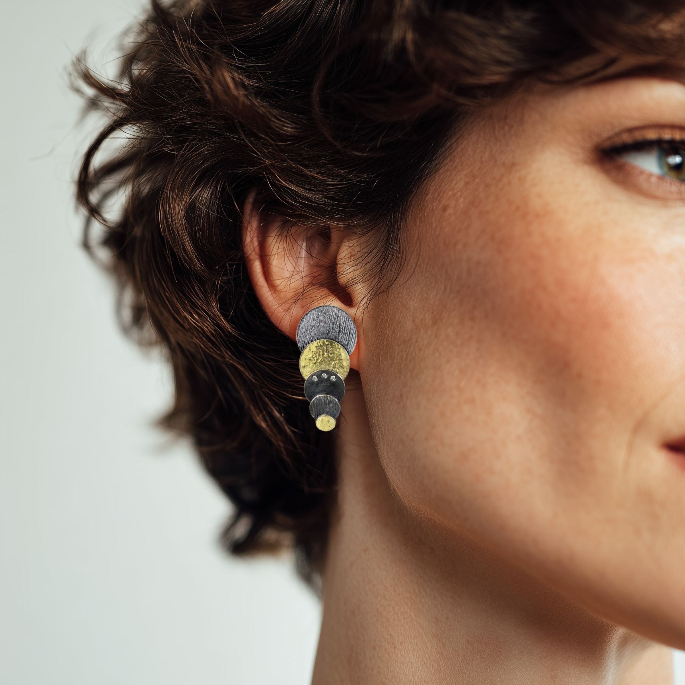 Pebble Drop Earrings
