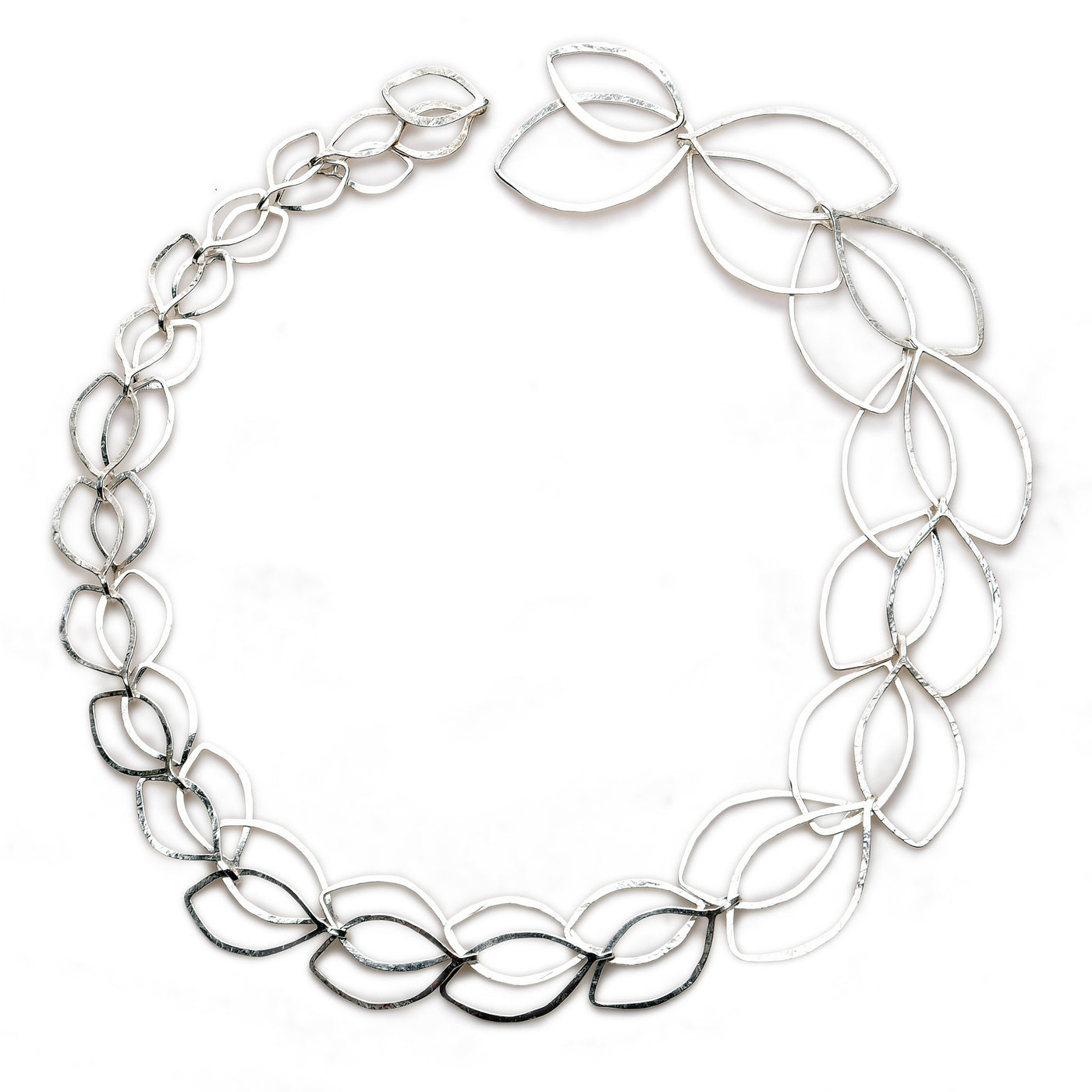 Double Leaf Chain Necklace