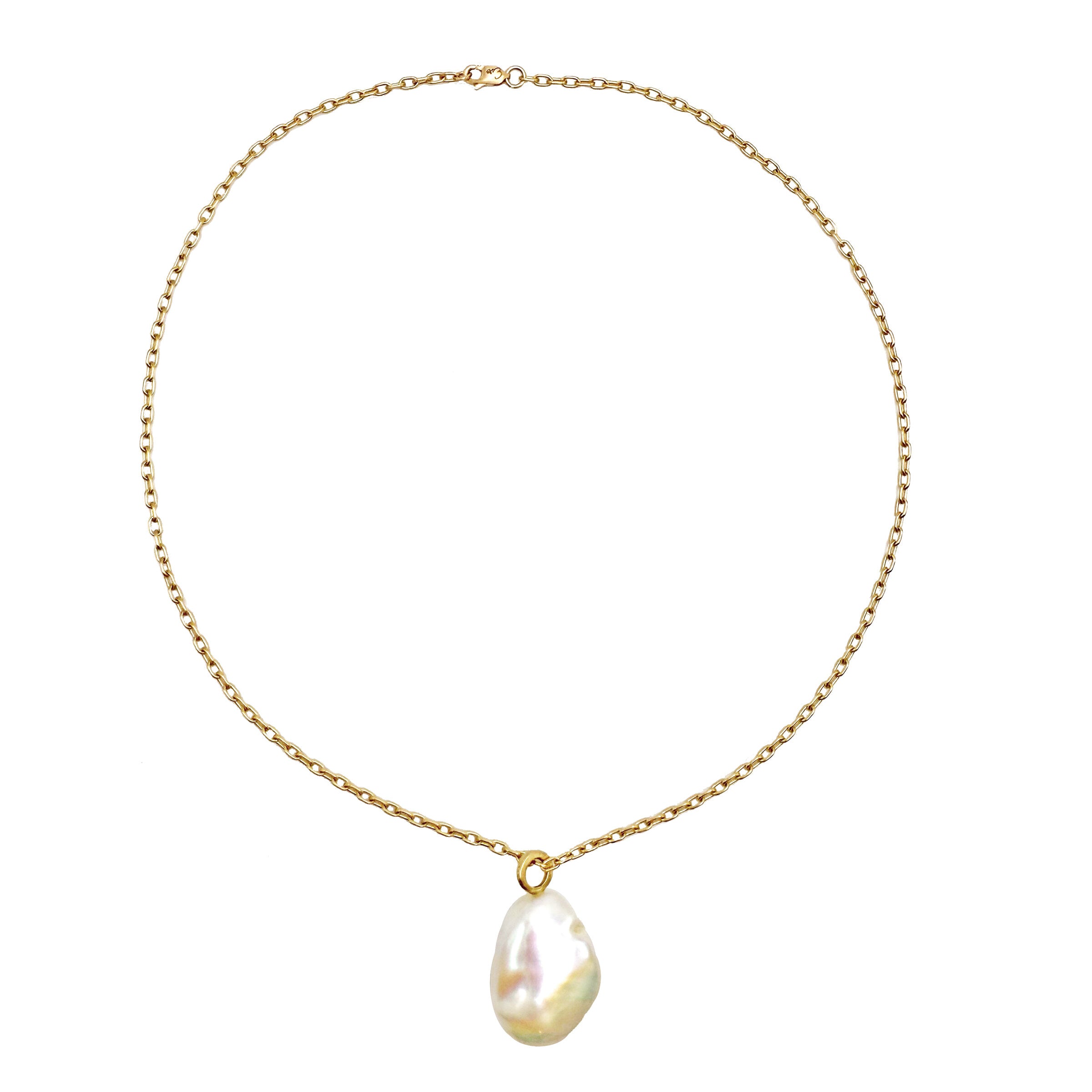 Baroque Pearl Drop Pendant