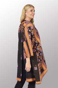 Vintage Cotton Kantha Kimono Duster