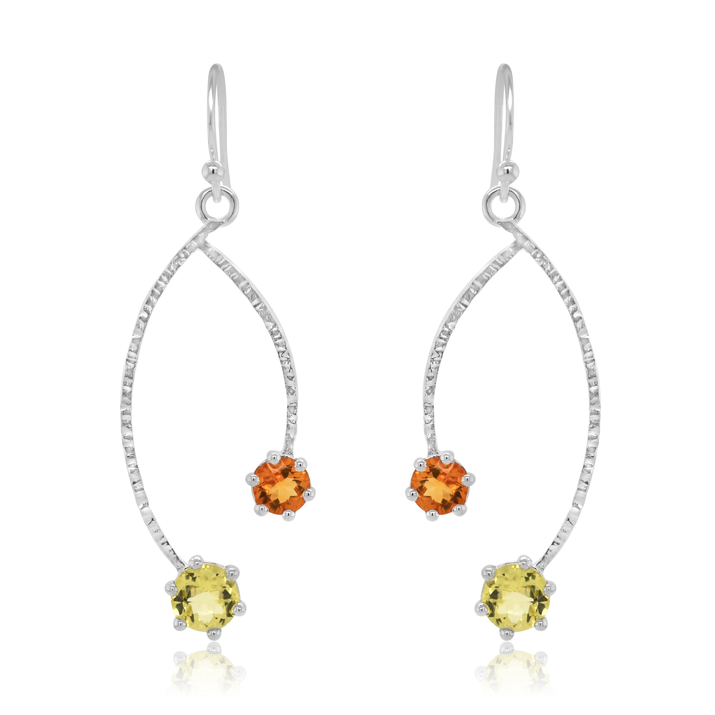 Lemon Quartz and Citrine