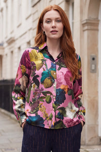 Silky Floral Caia Top