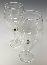 Pair of Beehive Goblets