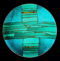 Turquoise Strata Bowl