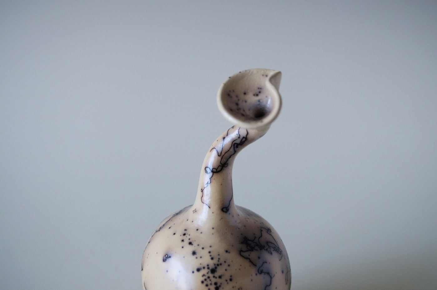 Slumberroot Black Sea Porcelain Vessel
