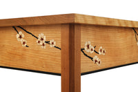 Cherry Blossom Marquetry Side Table
