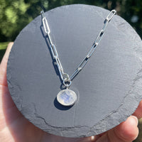 Rainbow Moonstone Lariat