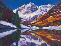 Maroon Bell Reflections