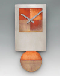 Steel Tie Pendulum Clock with Copper
