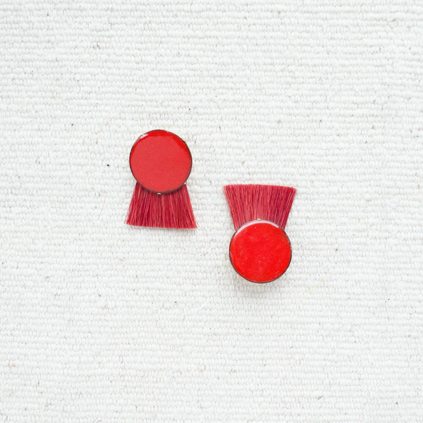 Red Enamel & Red Madder Root