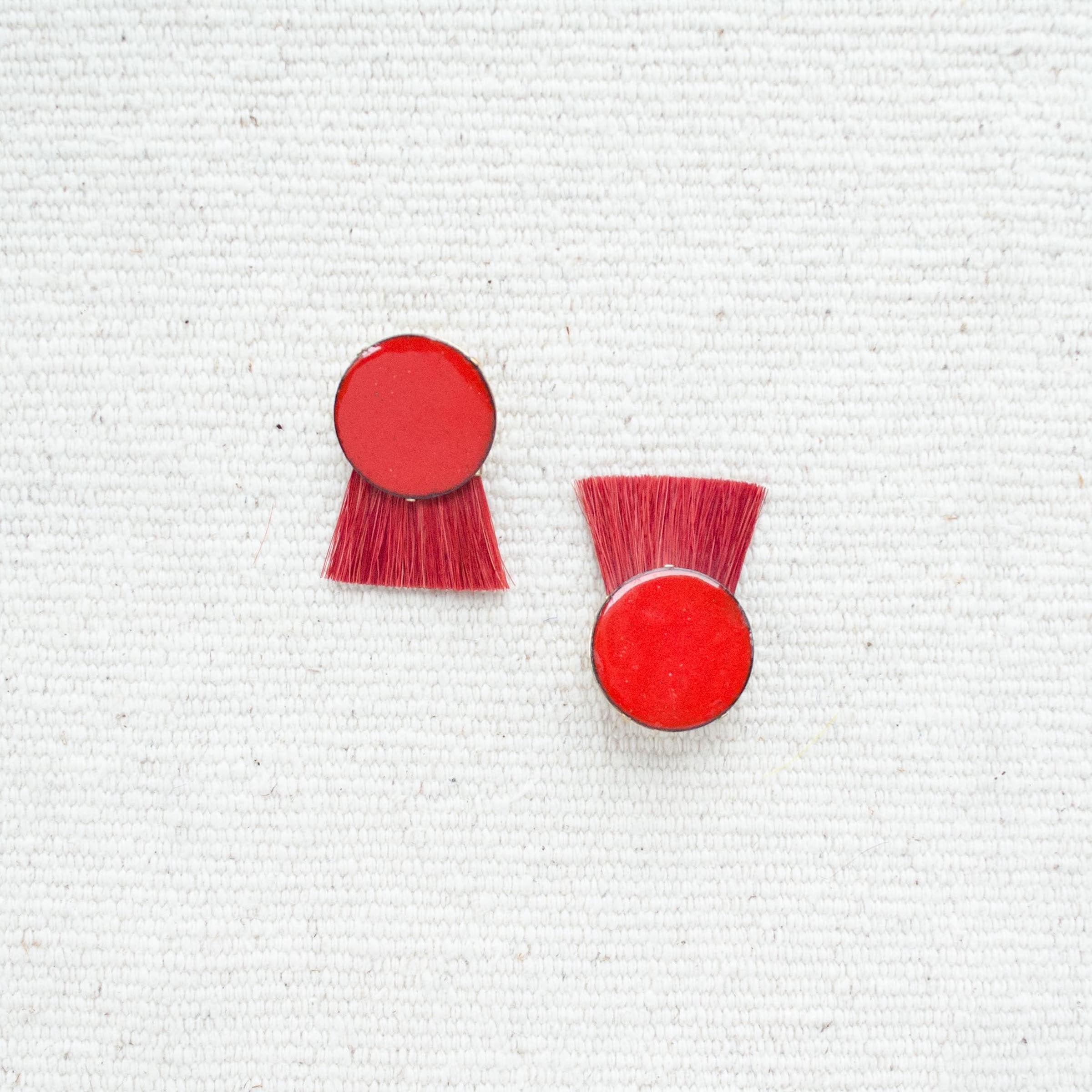 Red Enamel & Red Madder Root
