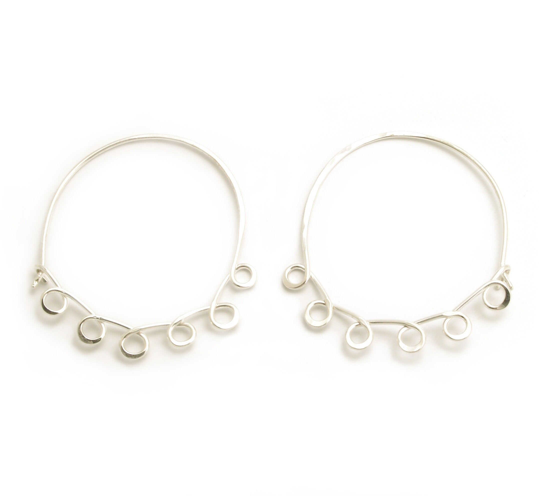 Large Loopy Hoop Earrings