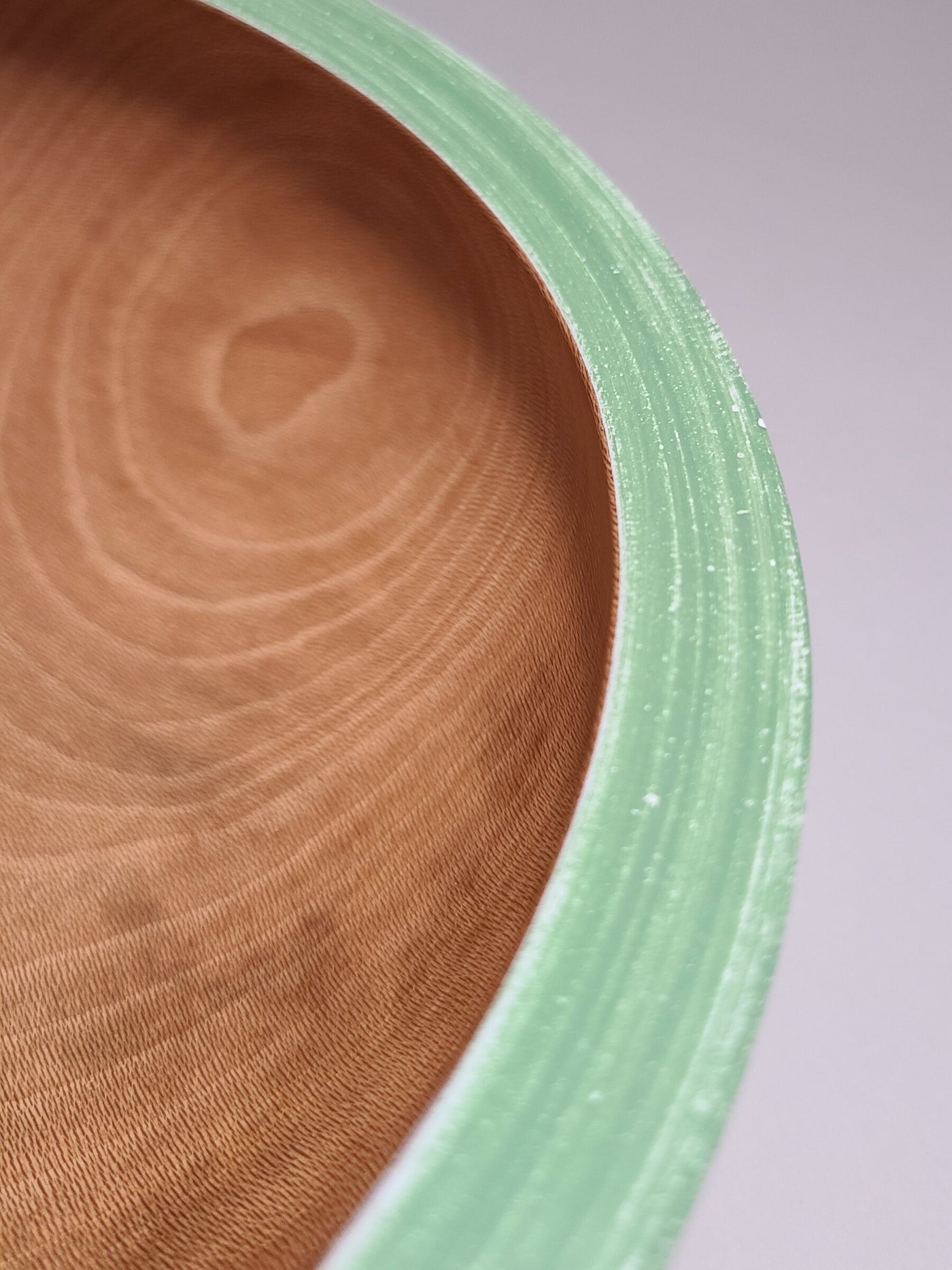 Green and White Sycamore Bowl