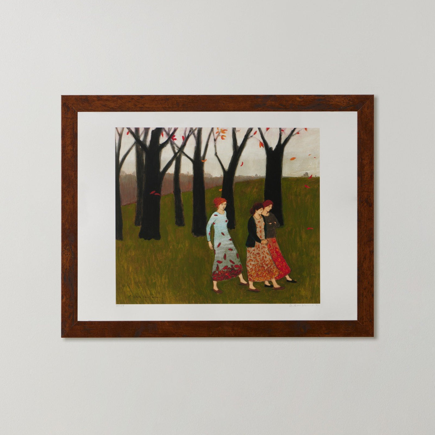 Fall Coming Like Three Sisters