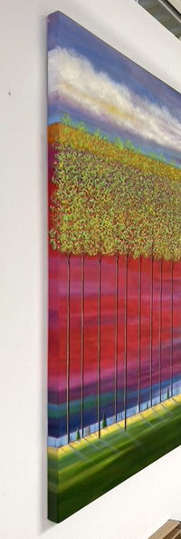 Light Green Trees on Reds