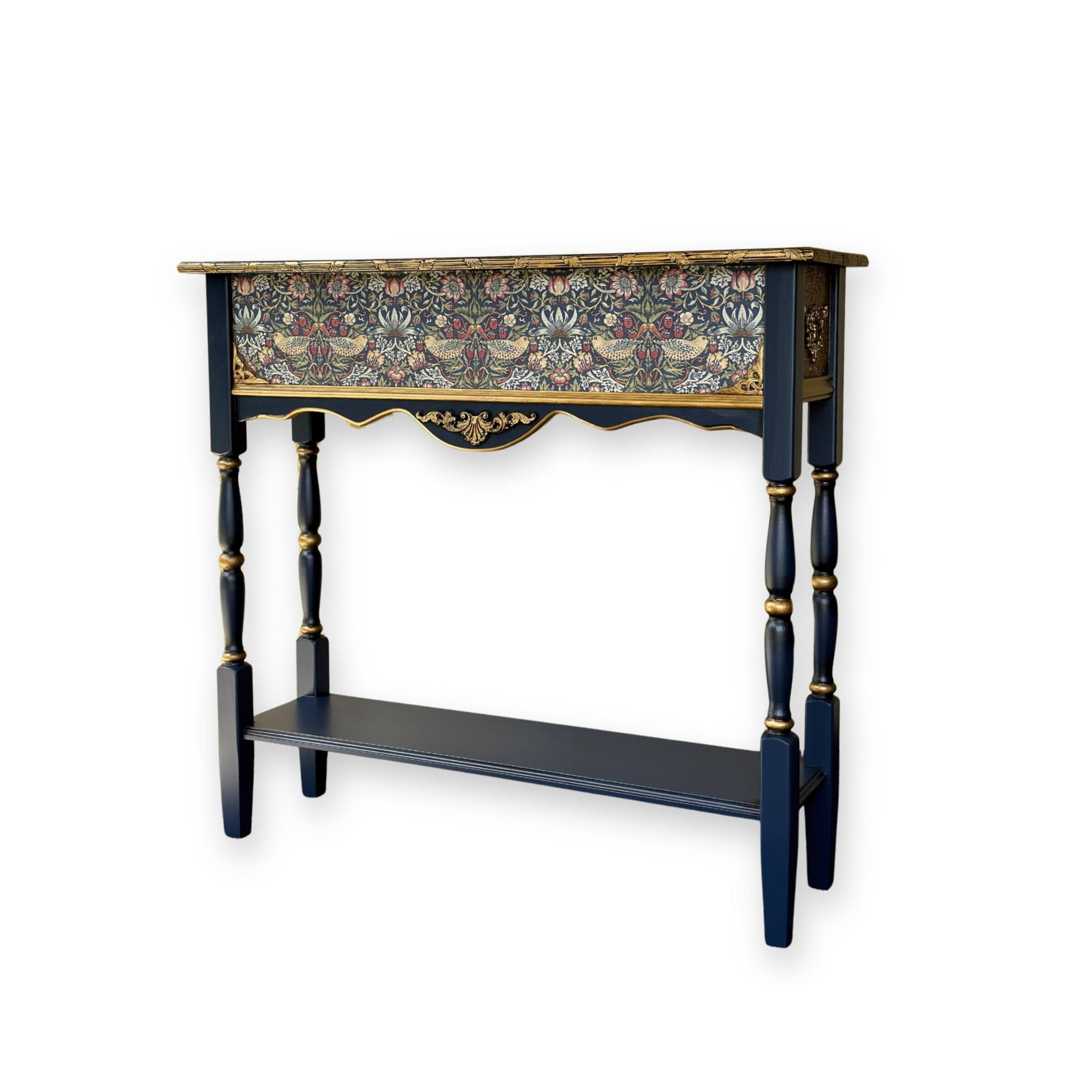 Midnight Aviary Console Table