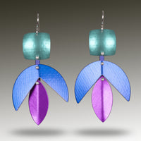 Turquoise, Royal Blue & Violet