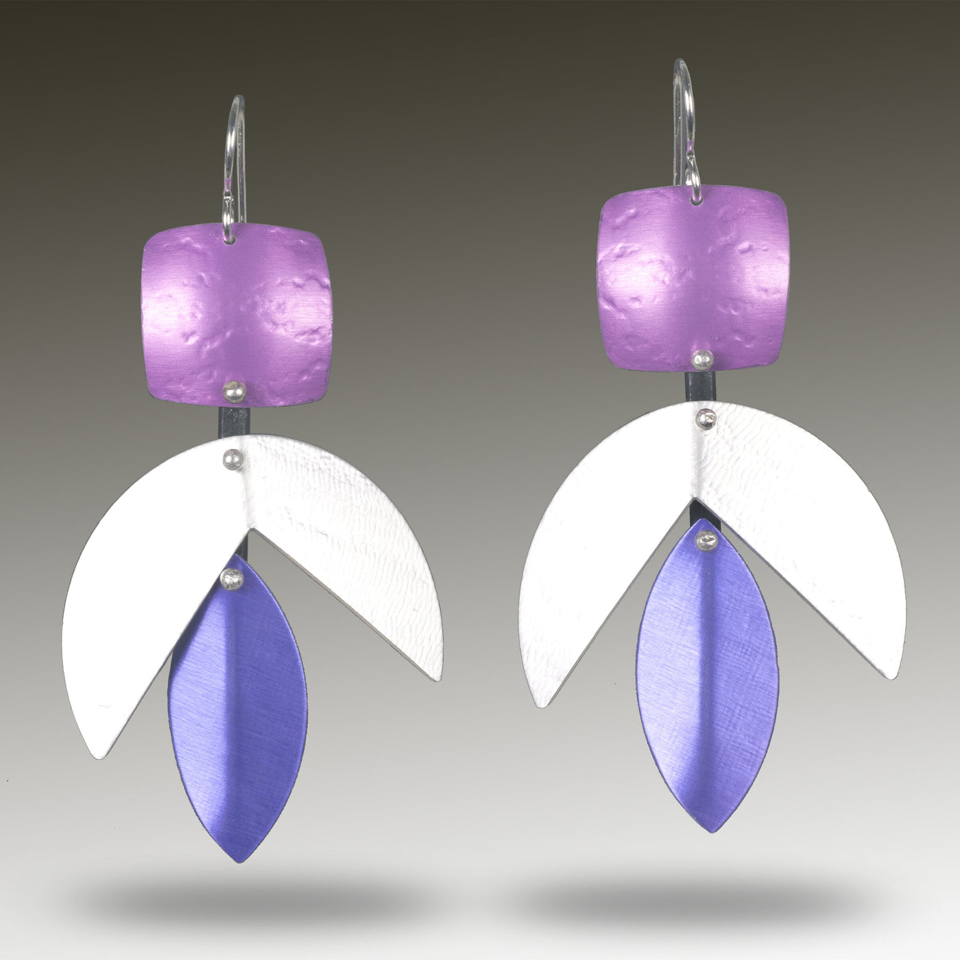 Fuchsia, Silver & Purple