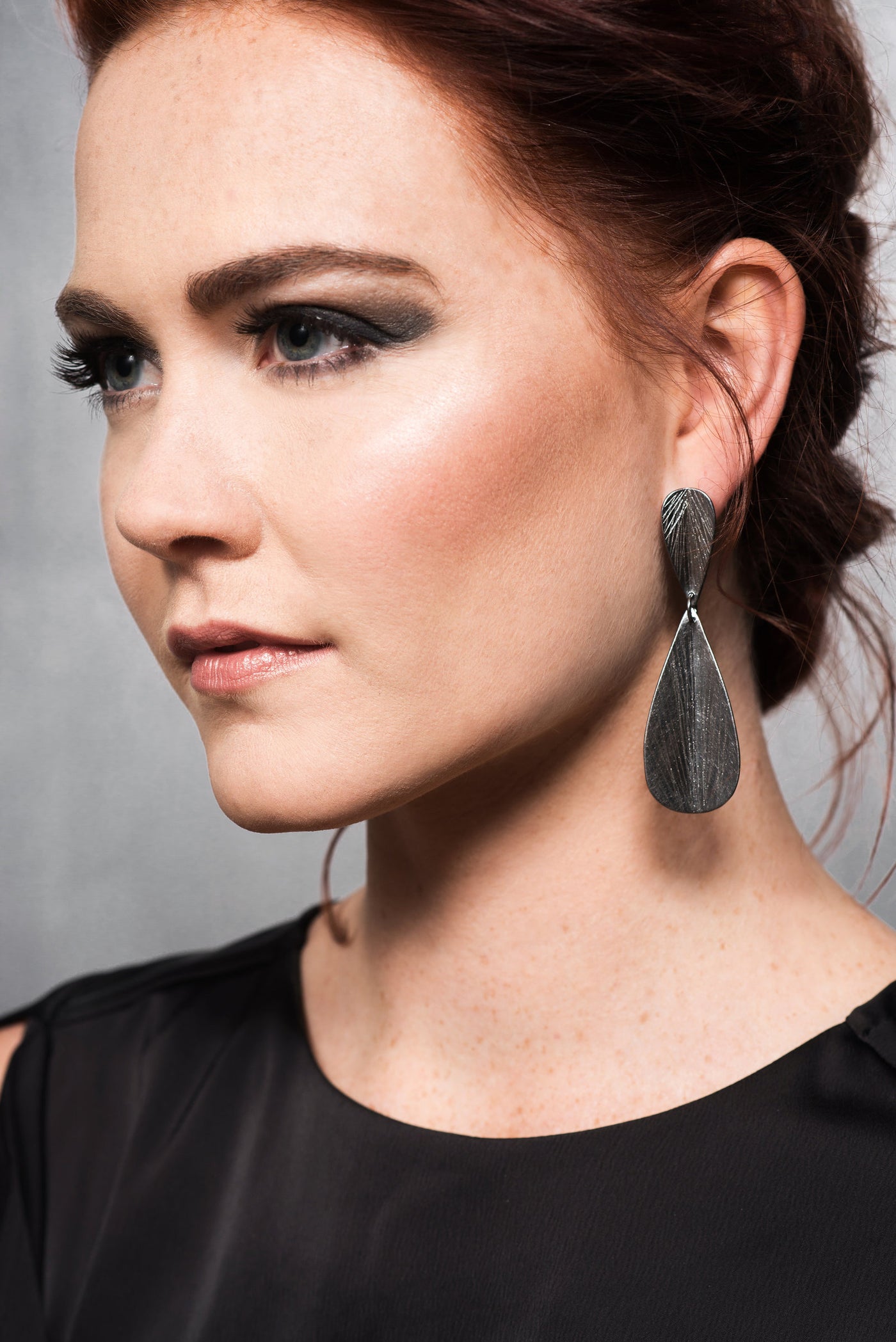Reflected Raindrop Earrings