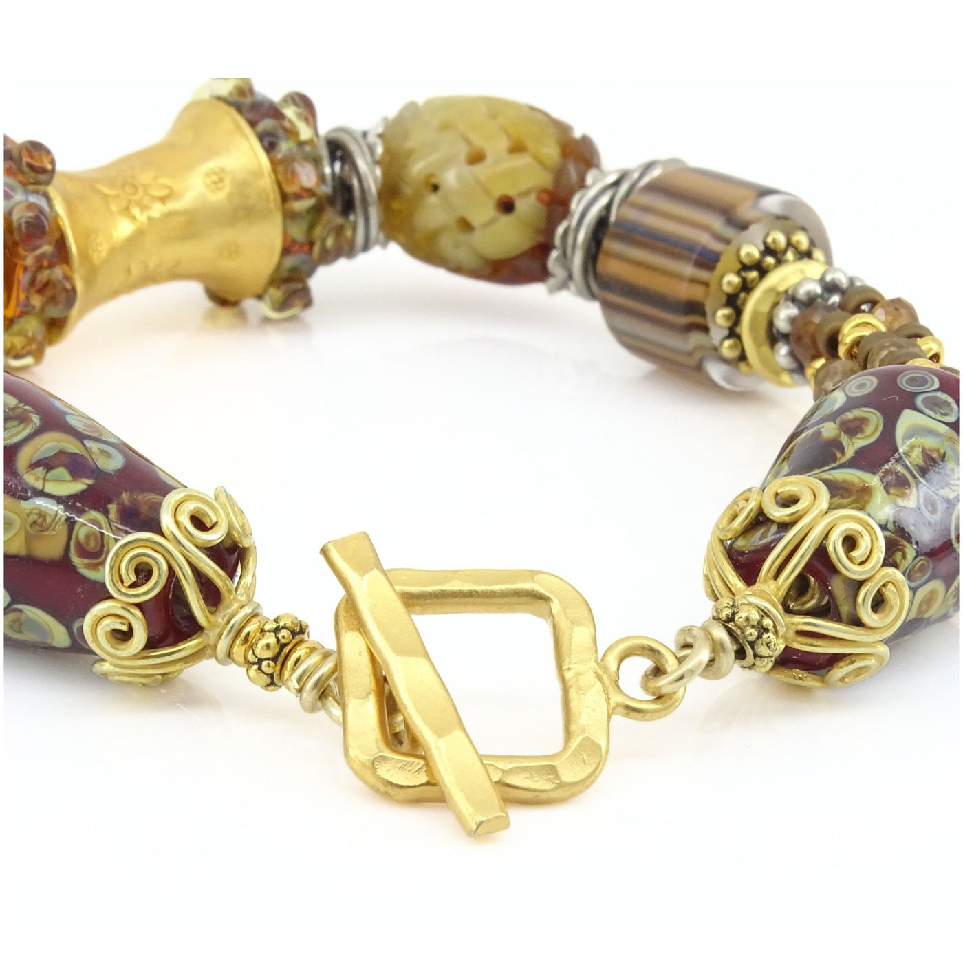 A Touch of Gold & Silver Bracelet