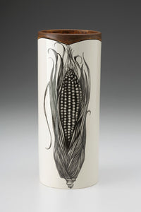 Large Vase: Corn