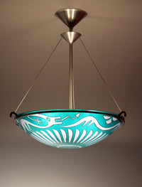San Ildefonso Dragon Pendant Lamp